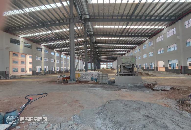 惠州原房东滴水14米独院钢构厂房出租 重工业红本厂房 厂房面积1.8万平米，滴水高度14米，牛角位高度9.5米，牛角位可承重50吨行车