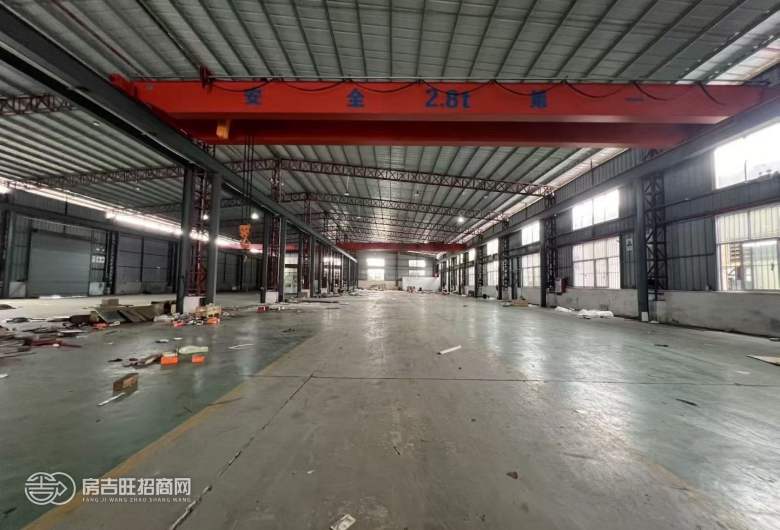 园洲镇带4部现成航车独栋厂房 厂房面积：3300平方 滴水10高，租金12元/平方